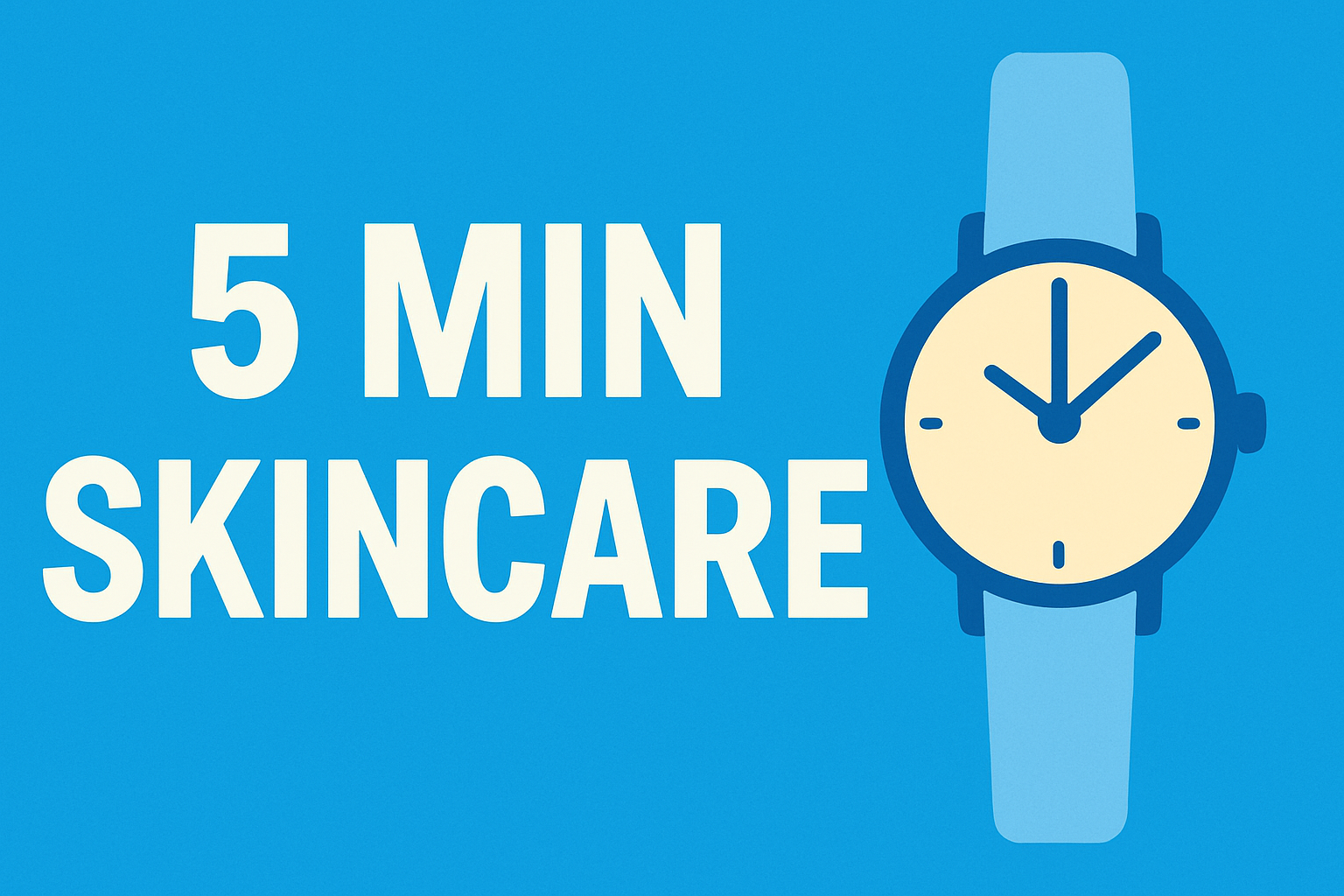 Five Minute Skincare Routine for Healthy Glowing Skin