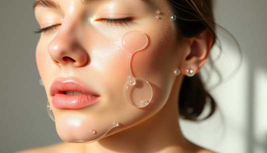 Close-up of a woman with glowing skin demonstrating why hydration is the key to glowing skin Raafiaura Raafiaura Blogs