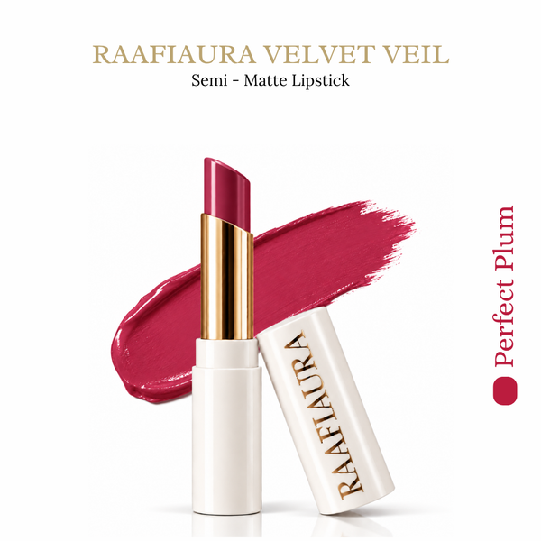 Raafiaura Velvet Veil Semi-Matte Lipstick