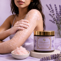 Raafiaura Spa Glow Body Sugar Scrub-Deep Exfoliating Body Scrub (200g)