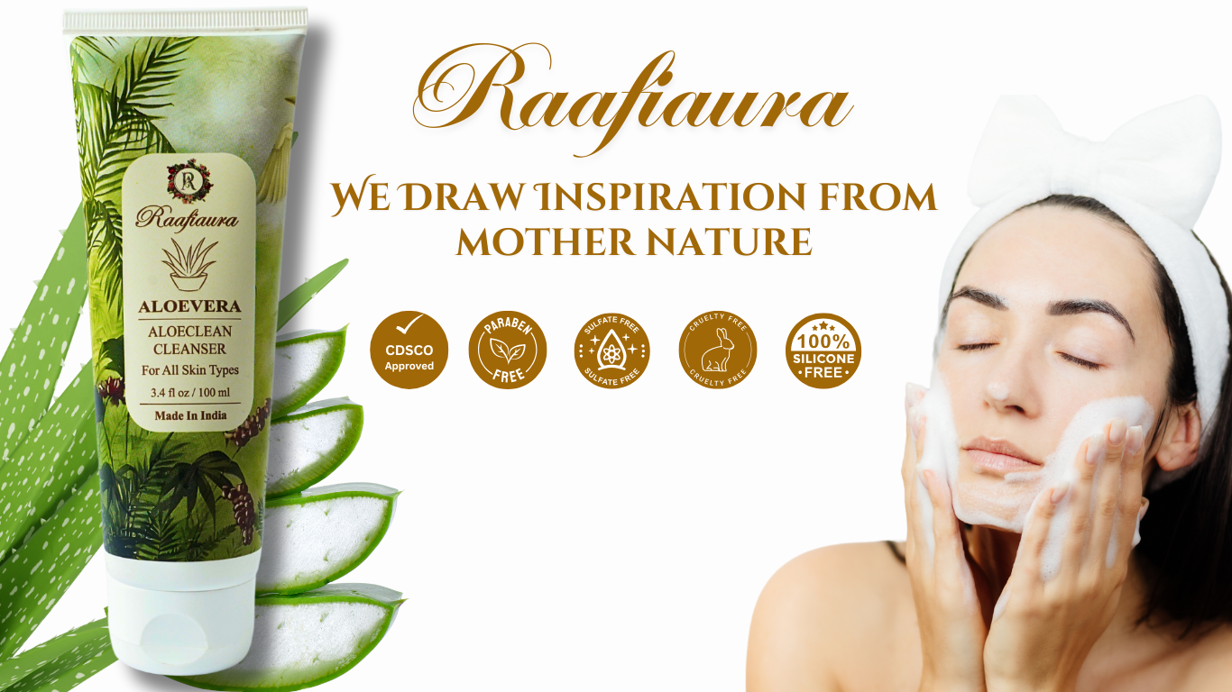 Raafiaura Aloevera Cleanser Banner